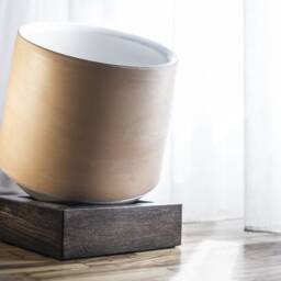 Handmade Pottery Lamp, New Design Idea, Ground Lamp - thumbnail 3