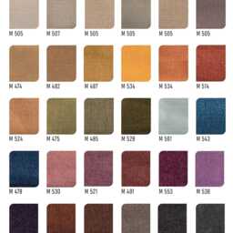 Faux Linen Roman Shade, Taupe Heart Trim, Custom Window Treatment - thumbnail 3