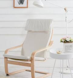 Custom Made Cover Fits Ikea Poang Armchair, Chair