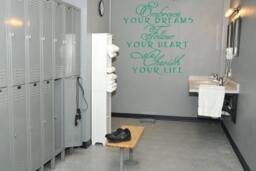 Embrace Your Dreams Follow Heart Cherish Life Vinyl Wall Decal E00064 - thumbnail 1