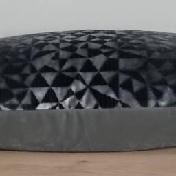 Designers Guild Voysey Graphite Fabric Cushion Cover 35x55 cm - thumbnail 2