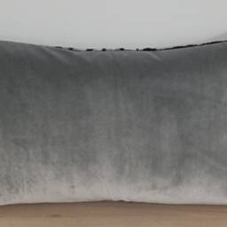 Designers Guild Voysey Graphite Fabric Cushion Cover 35x55 cm - thumbnail 3