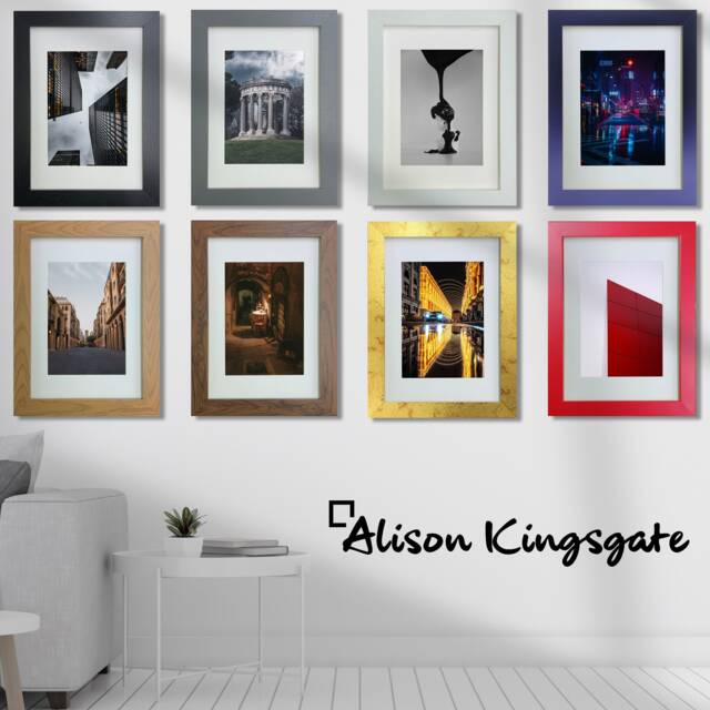 A5 A3 A1 A2 A4 Colourful Picture Frames With Mount, White Black Silver Gold Best Friends Gifts Photo, Frames, Modern Style - image 1