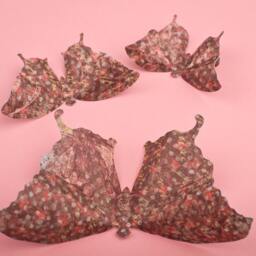 3D Butterfly Baby Room Decor, Brown Paper Butterflies, Girl Nursery Wall Art - thumbnail 3