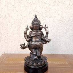 Standing Ganesha Statue Good Luck, Wisdom, Altar Decor - 5.5 - thumbnail 3