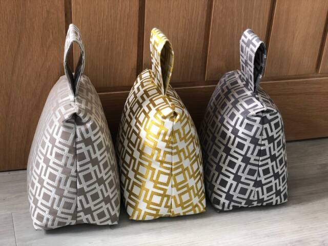 "Contemporary Door Stops Quality Furnishing Fabric ""Muzio" - image 1