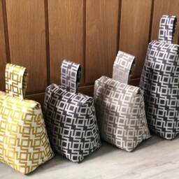 "Contemporary Door Stops Quality Furnishing Fabric ""Muzio" - thumbnail 2