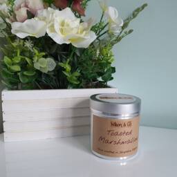 Toasted Marshmallow Scented Candle in A Tin 230G - Autumn Candle Cosy Season - thumbnail 3