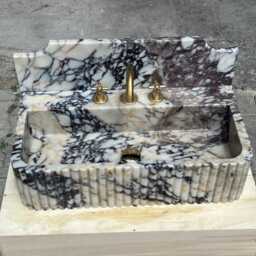 Marble Sink - Handmade Bathroom Vanity - thumbnail 2
