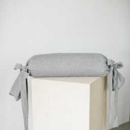 Sample Sale/Linen Bolster Pillow Cover Size 6x36 - thumbnail 2