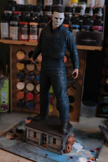 Halloween Statue Michael Myers 1/6 Scale Ready To Ship - image 1