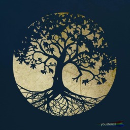 Tree Stencil, Large, For Walls Art & Furniture. St37 - thumbnail 1