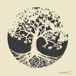 Tree Stencil, Large, For Walls Art & Furniture. St37 - thumbnail 4