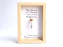 Thank You Gift For Vets Personalised Not All Angels Are in Heaven Keepsake Frame - thumbnail 1