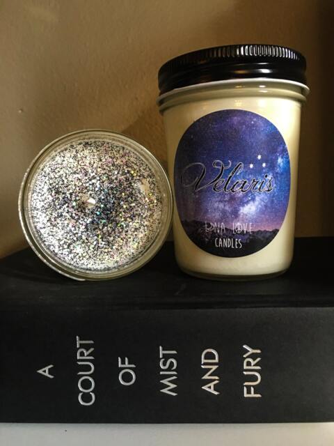 100% Soy Velaris A Court Of Mist & Fury Inspired Scented Candle Acomaf