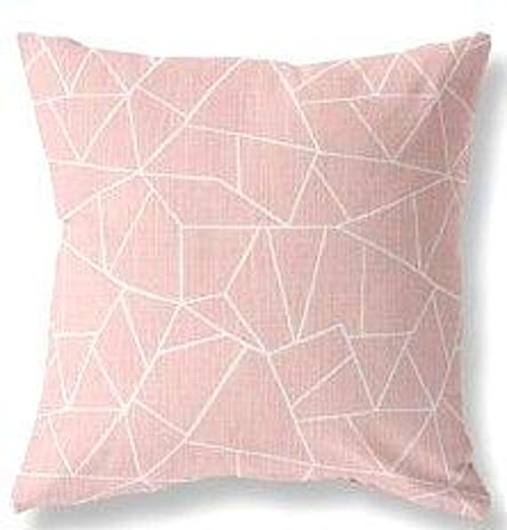 Cut Glass-Blush - Pink Pillow Covers.slipcovers.toss Pillows.throw Pillows.pillow Covers.cushion Covers - image 1
