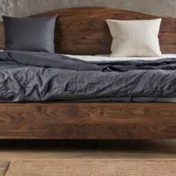 Solid Oak Bed Frame & Headboard, 100% Natural Live Edge, Avail Sizes For Twin(Single/Twin Xl/Full(Double/Queen/King/California King - thumbnail 2