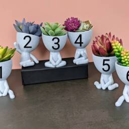 People Planter - Figure Plant Pot Poses , Succulent Pots - thumbnail 4