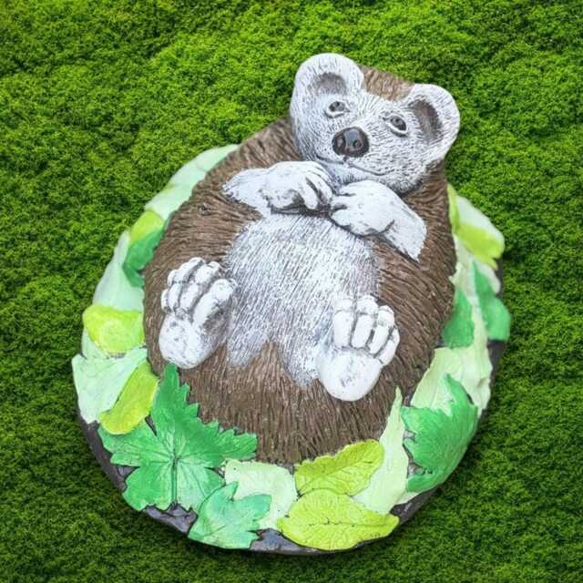 Cute Concrete Hedgehog Statue Garden Wild Animal Sculpture Outdoor Stone Figurine Cement Woodland Yard Ornament Lover Gift - image 1