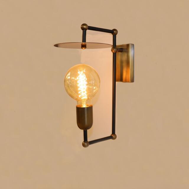 Wall Decor Light Gold Brass Lamp Vanity Fixture, Sconce - Bambo Model Ranor Lighting Design #537 - image 1