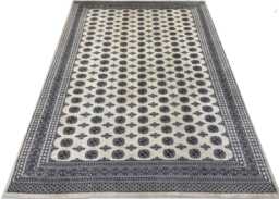 10x14 Beige Color Bokhara Rug - 3.00x4.30 cm Kitchen Woolen Living Room Hand Knotted Wall Turkish - thumbnail 1