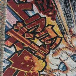 Dragon Ball Z Woven Blanket - Goku Vegeta Anime Tapestry, 100% Cotton Wall Art - thumbnail 2