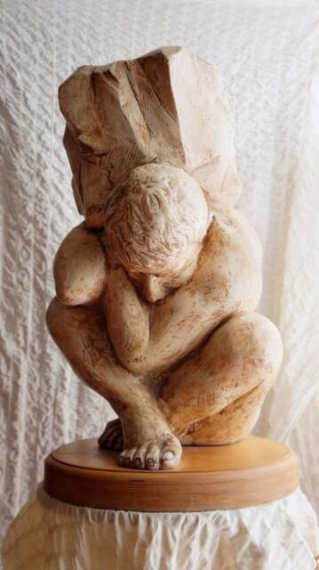 Sculpture in Plaster, Sculptor Paul Alexander Fahmie