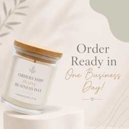 Friendship Personalized Soy Wax Candle, Vegan Eco-Friendly Home Fragrance - thumbnail 3
