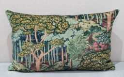 Gp & J Baker Ruskin Velvet Emerald Fabric Cushion Cover 35x55 cm - thumbnail 1