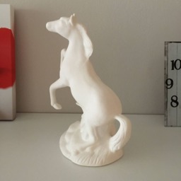 Ceramic Horse Sculpture, Ready To Paint, Handmade Horse, Figures, White Gift For Kids, Christmas Gifts, Paint - thumbnail 3