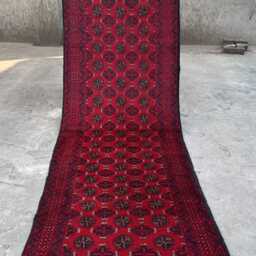 Gorgeous 2'7x8'6 Bukhara Runner Rug - Authentic Hand-Knotted Woolen High Pile Tribal , Oriental Design Cozy Home Decor Rug - thumbnail 3