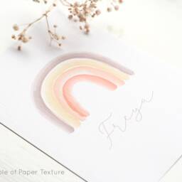 Neutral Rainbow Stars Girls Bedroom Prints - Set Of 3, Baby Girl Print, Nursery Prints, Wall Art, Kids Bedroom, Butterfly Art - thumbnail 2