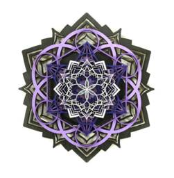Lotus Mandala V2 Wall Art 12 - thumbnail 1