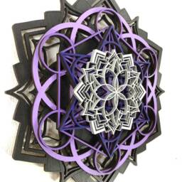Lotus Mandala V2 Wall Art 12 - thumbnail 3