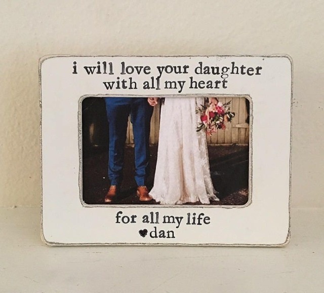 Personalized Wedding Picture Frame Gift For Mother Of The Bride - image 1