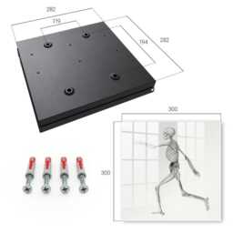 Skeletal Movement Key Cabinet For Home, Gray Industrial Box, Illustrative Art, Lovers Of Anatomy & Art - thumbnail 4