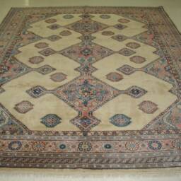 10'' X 8'1'' Handmade Hand-Knotted Oriental Rug A56243 - thumbnail 2