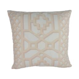 Schumacher - Zanzibar Trellis Matte Blush Elsie De Wolfe Inspired Designer Cushion Cover Handmade Throw Pillow Luxury Home Decor - thumbnail 2