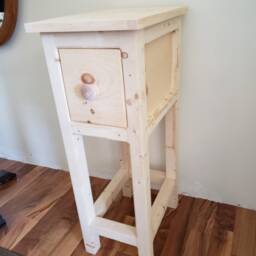 Country Modern Farmhouse End Table - thumbnail 3