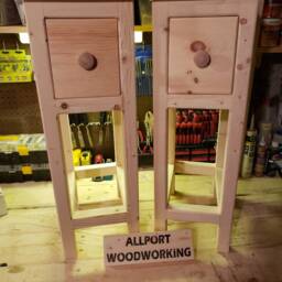 Country Modern Farmhouse End Table - thumbnail 4
