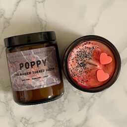Poppy Candle - From Blood & Ash Fantasy Romance Bookish Gift - thumbnail 2