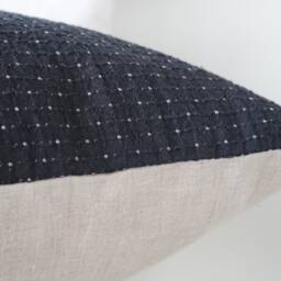 Black Striped Pillow Cover - thumbnail 4
