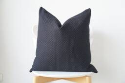 Black Striped Pillow Cover - thumbnail 1
