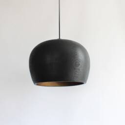 Black Pendant Light, Wooden Dining Room Light Fixture, Rustic Kitchen Island Chandelier - thumbnail 4
