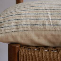 "Handmade Karen Woven Lumbar Pillow Cover Boho Farmhouse Decor - 14"" X 24" - thumbnail 3