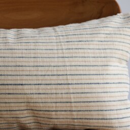 "Handmade Karen Woven Lumbar Pillow Cover Boho Farmhouse Decor - 14"" X 24" - thumbnail 2
