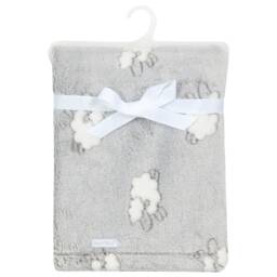 Personalized Lamb Comforter & Fleece Blanket Set Baby Keepsake Gift - thumbnail 4