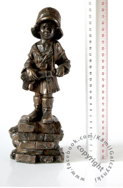 Little Insurgent - Bronze Coated Statue