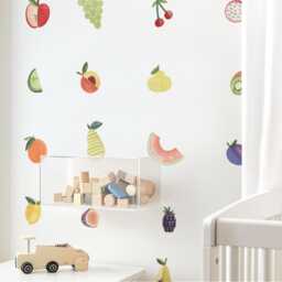 Fresh Fruit Kit - Small Peel-And-stick Wall Decals Mej