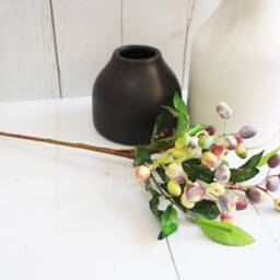 Life Like Berry, Rustic Blush Christmas Decor, Wreath Filler, Artificial Table Centerpiece, Wedding Bouquet Filler - thumbnail 3